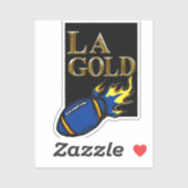 STICKER LA GOLD (Feuille)