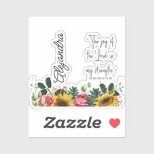 Sticker La joie du Seigneur est ma force. Parfum