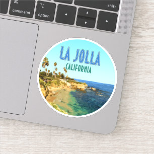 Sticker La Jolla Cove Beach San Diego Californie Vintage