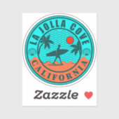 Sticker La Jolla Cove San Diego California Souvenirs (Feuille)