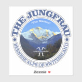 Sticker La Jungfrau (Feuille)