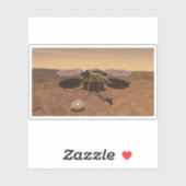 Sticker La Landre D'Insight Fonctionnant Sur La Surface De (Feuille)