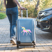Sticker La licorne de la Parties scintillant arc-en-ciel (Valise Insitu)