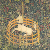 Sticker La licorne en captivité (Devant)