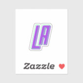 Sticker LA Los Angeles (Feuille)
