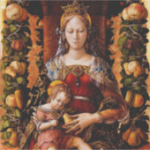 Sticker La Madonna della Candeletta par Carlo Crivelli (Devant)