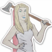 Sticker La mariée (Devant)