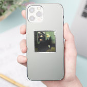 Sticker La mère de Whistler est gazée par Mona Lisa (Téléphone)