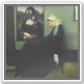 Sticker La mère de Whistler est gazée par Mona Lisa (Recto)