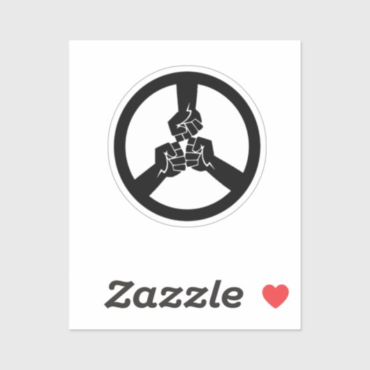 Sticker La paix après la guerre (Feuille)