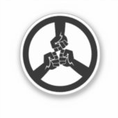 Sticker La paix après la guerre (Recto)