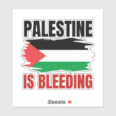 STICKER LA PALESTINE SOUFFLE (Feuille)
