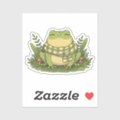Sticker La passion de Zochi : écouter la pluie (Feuille)