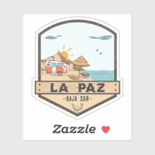 Sticker La Paz Baja California Sur Mexico