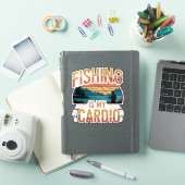 Sticker La pêche est mon cardio (Couverture iPad)