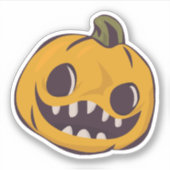 Sticker La période d'Halloween (Devant)