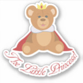 Sticker La petite princesse (Devant)