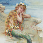 Sticker « La Petite Sirène » par E S Hardy (Devant)