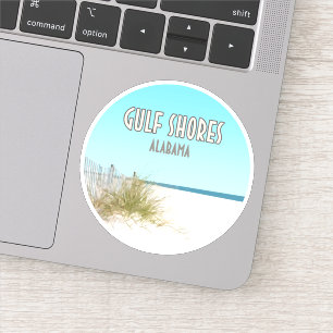 Sticker La plage de Gulf Shores Alabama