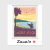 Sticker La plage de Laguna | La plage de Laguna (Feuille)