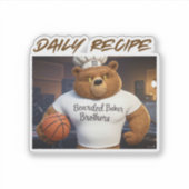 Sticker La recette quotidienne (Devant)