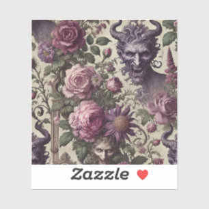 Sticker La requête de lumière - gothique baroque