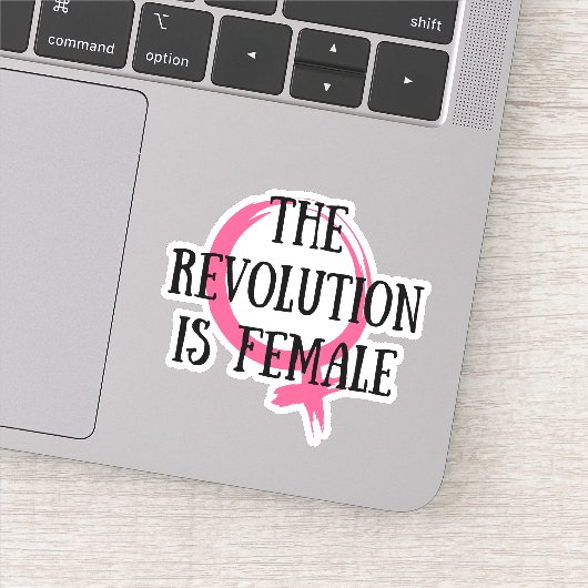 Sticker La révolution est féminine (Détail)