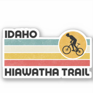Sticker La route de Hiawatha - Vélo de montagne panoramiqu