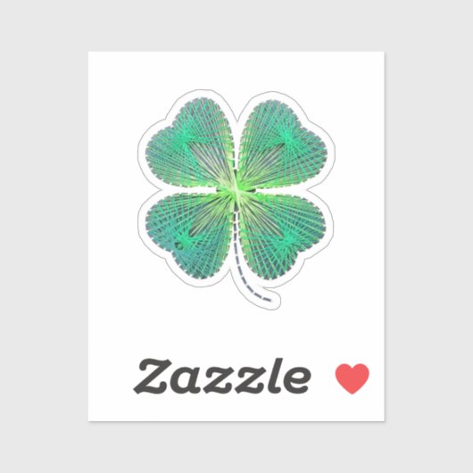 Sticker La Saint-Patrick (Feuille)