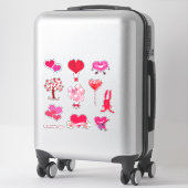 Sticker La Saint-Valentin (Sur valise)