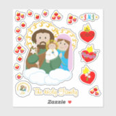 Sticker La Sainte Famille (Feuille)