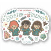 Sticker La saison est plus douce avec les amis (Devant)