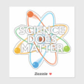 STICKER LA SCIENCE EST IMPORTANTE (Feuille)