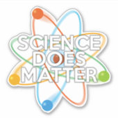STICKER LA SCIENCE EST IMPORTANTE (Devant)