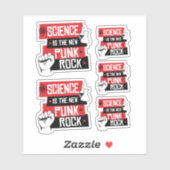 STICKER LA SCIENCE EST LE NOUVEAU ROCHER DE PUNK (Feuille)