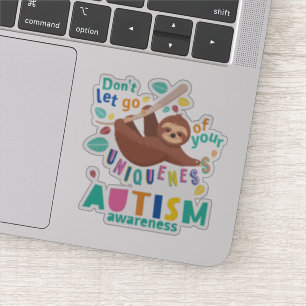Sticker La sensibilisation sur l'autisme ne laisse pas tom