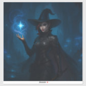 Sticker La sorcière de VEKAR’NOCT (Feuille)