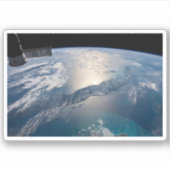 Sticker La Station Spce Internationale Au-Dessus De L'Atla (Devant)