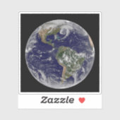 Sticker La Terre Pleine Montre Des Systèmes À Faible Press (Feuille)