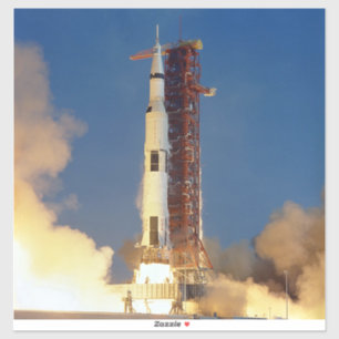 Sticker La Terre tremble pendant que Saturne V Blade Skywa