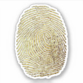 Sticker La touche d'or (Devant)