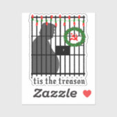 Sticker La trahison de Donald Trump (Feuille)