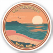 Sticker La Ventana Baja California Mexico RV Travel (Devant)