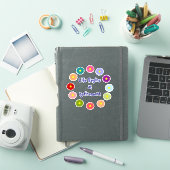 Sticker La vie commence à la retraite (Couverture iPad)