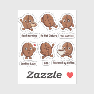 Sticker La vie quotidienne de Little Kaka au travail