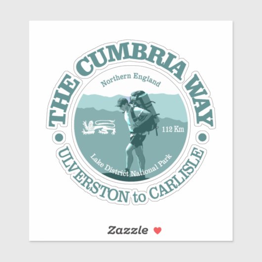 Sticker La voie Cumbria (T) (Feuille)