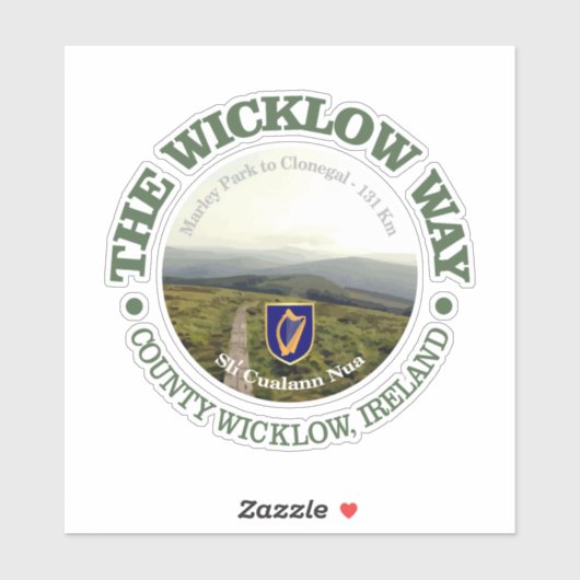 Sticker La Voie De Wicklow (Feuille)