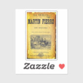 Sticker La Vuelta de Martín Fierro (Couverture, 1879, prem (Feuille)