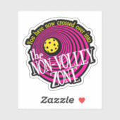 Sticker La zone d'exclusion aérienne (Feuille)