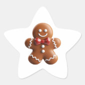 Sticker, Label - Gingerbread Man (Voorkant)